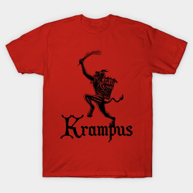 Krampus T-Shirt by JennyPool